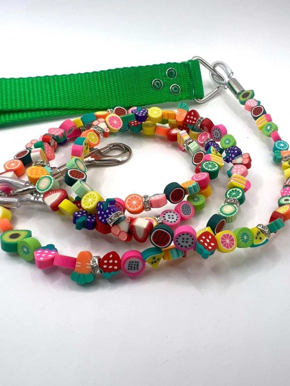 Funky Bright & Fun Fruit Themed - Dog Leash - Handmade